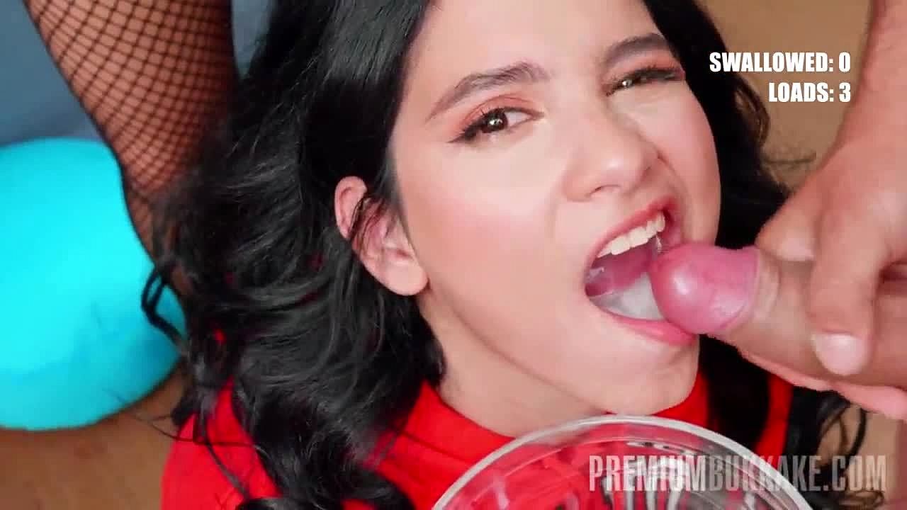 Premiumbukkake - min galilea swallows 101 giant cumshots porn movies pic