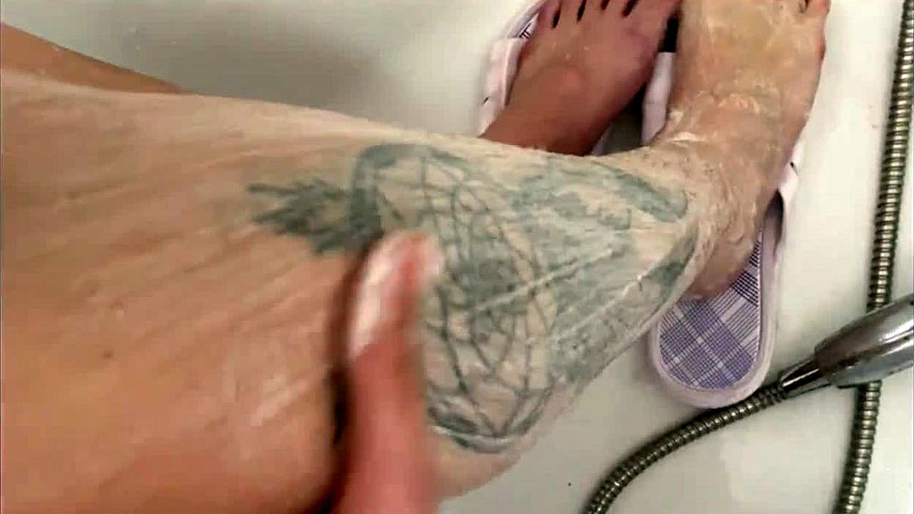 Foot kink hairy legs shaving amateur episode sex movie