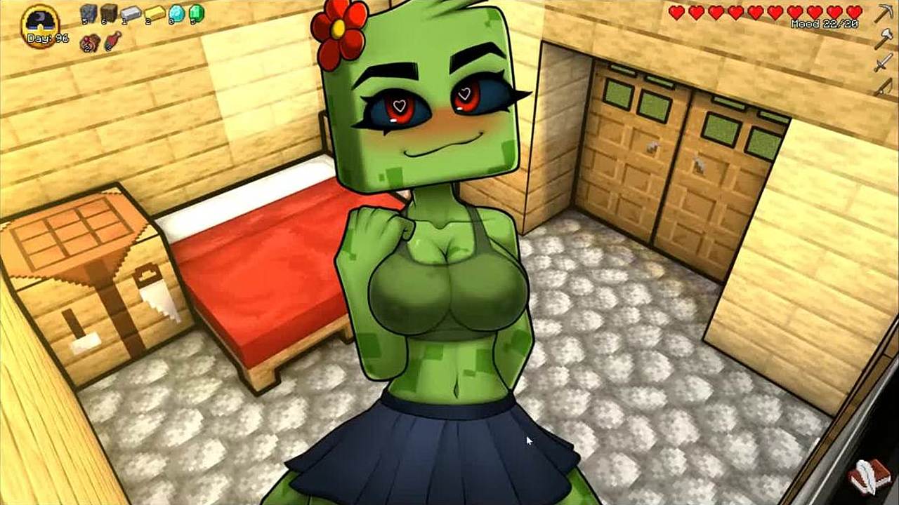 Hornycraft minecraft parody manga game pornplay ep twenty one the creeper angel gave us a out-of-doors titjob on the beach after we gave her a 1st muff creampie free porn image picture